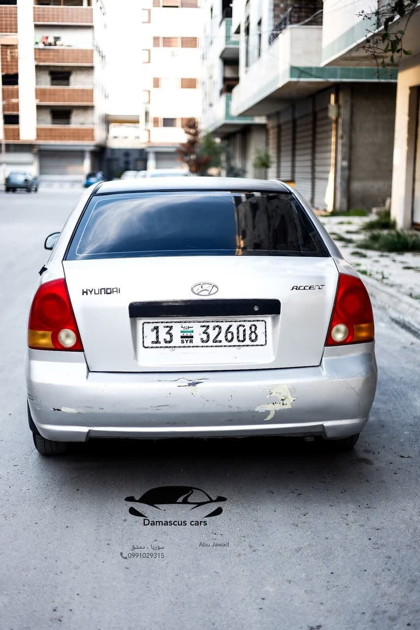 اكسنت ( اتوماتيك) سنة الصنع :2005 خالية تماماً من الداخل زنار خارجي اكسنت ( اتوماتيك) سنة الصنع :2005 خالية تماماً من الداخل زنار خارجي - هونداي - 2005 - محافظة دمشق - صورة 4 من 4