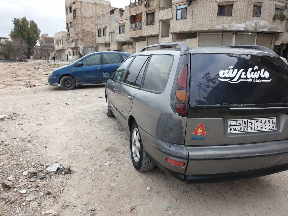 سيارة فيات موديل ٢٠٠١ محرك مازوت محرك نضيف دهب - محافظة دمشق