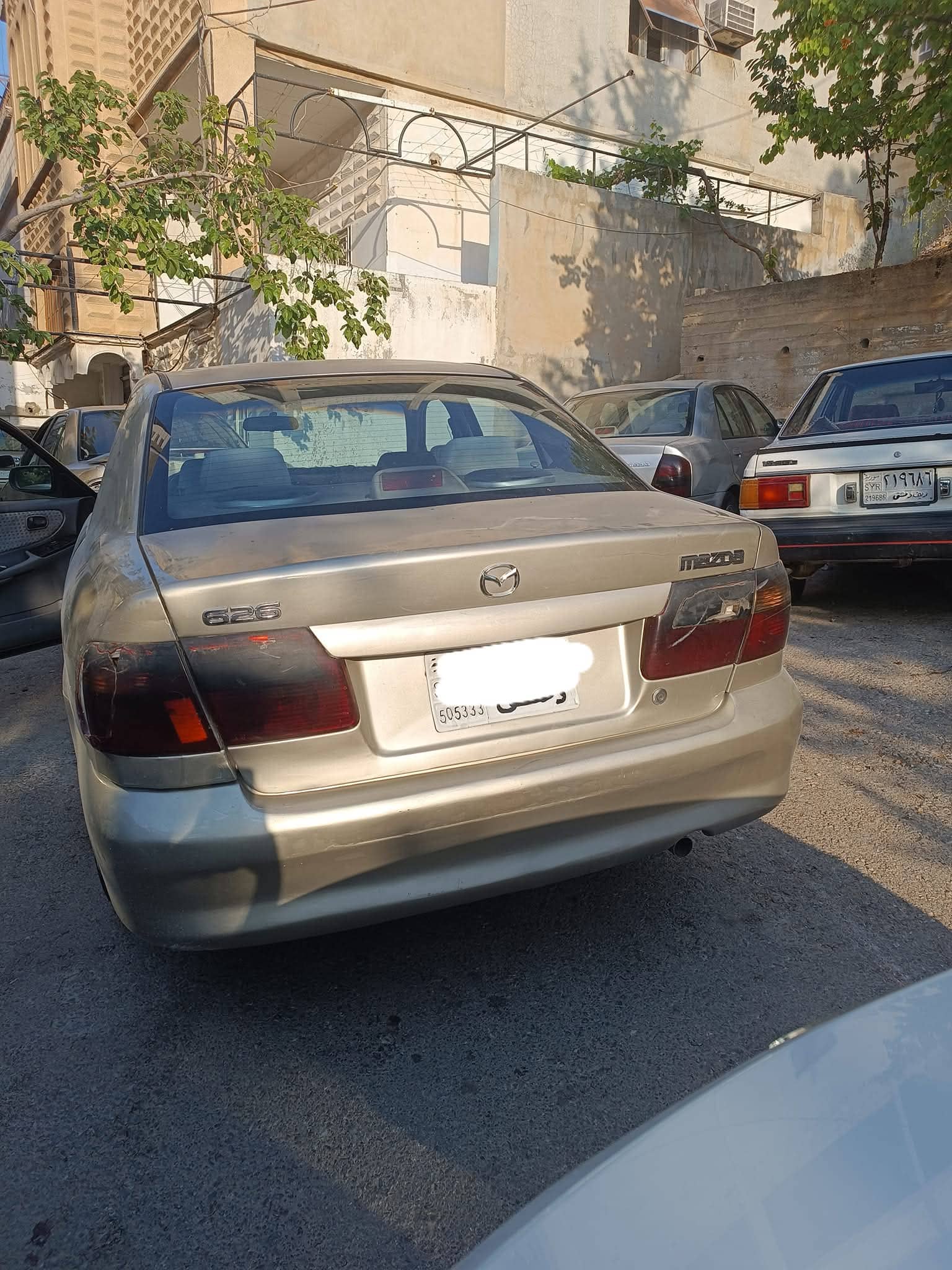 مازدا 626 كرت 2002/2002 خالية من الداخل تمام والسقف زنار نظافة كاملة المواصفات رقم 1 - محافظة دمشق
