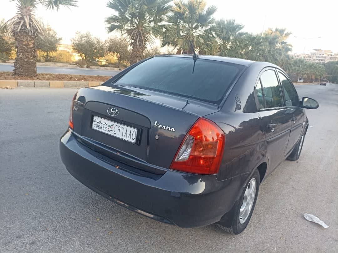 Hyundia verna 🚐2009 Hyundia verna 🚐2009 - هونداي - 2009 - محافظة دمشق - صورة 3 من 4