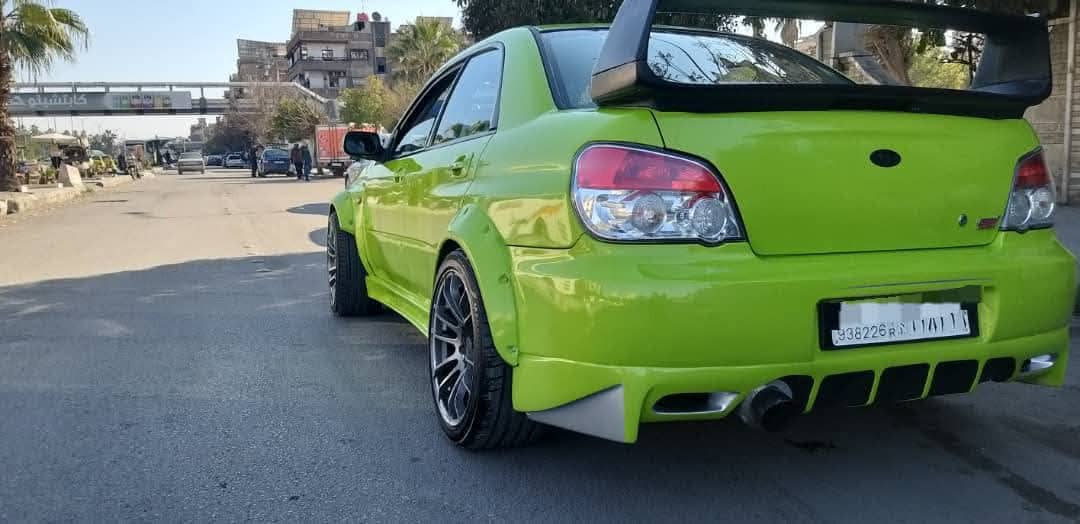 سوبارو STI_ كرت 2007 / 2007 _ لون فوسفوري - محافظة دمشق