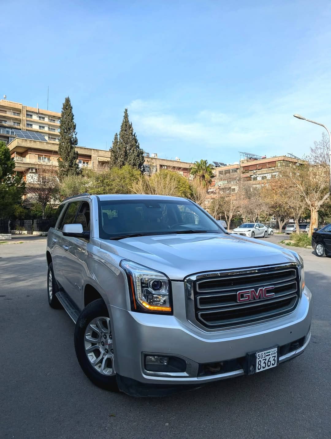 للبيع في دمشق جاهزة مجمركة GMC Yukon 2018 V8😈 - محافظة دمشق