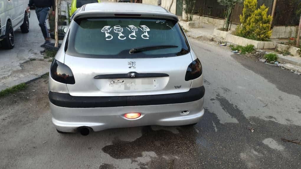 بيجو 206 كرت 2001تسجيل 2003 - محافظة دمشق