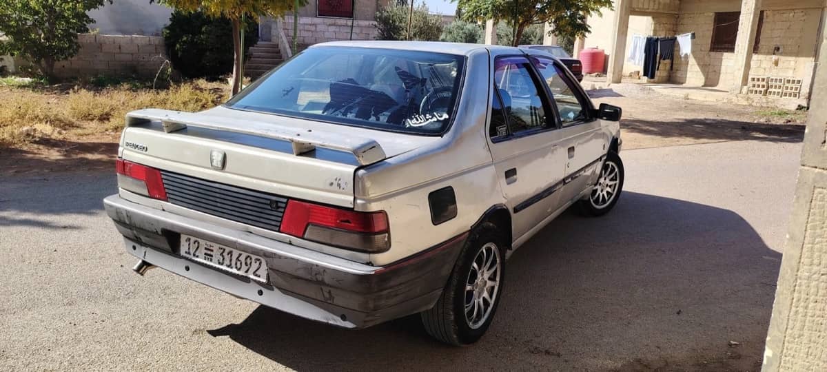 بيجو ٤٠٥ روى شد خلفي - محافظة دمشق